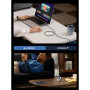 Дата кабель USB-C to USB-C 2.0m PD3.1 240W L513 gray Ugreen (45068)