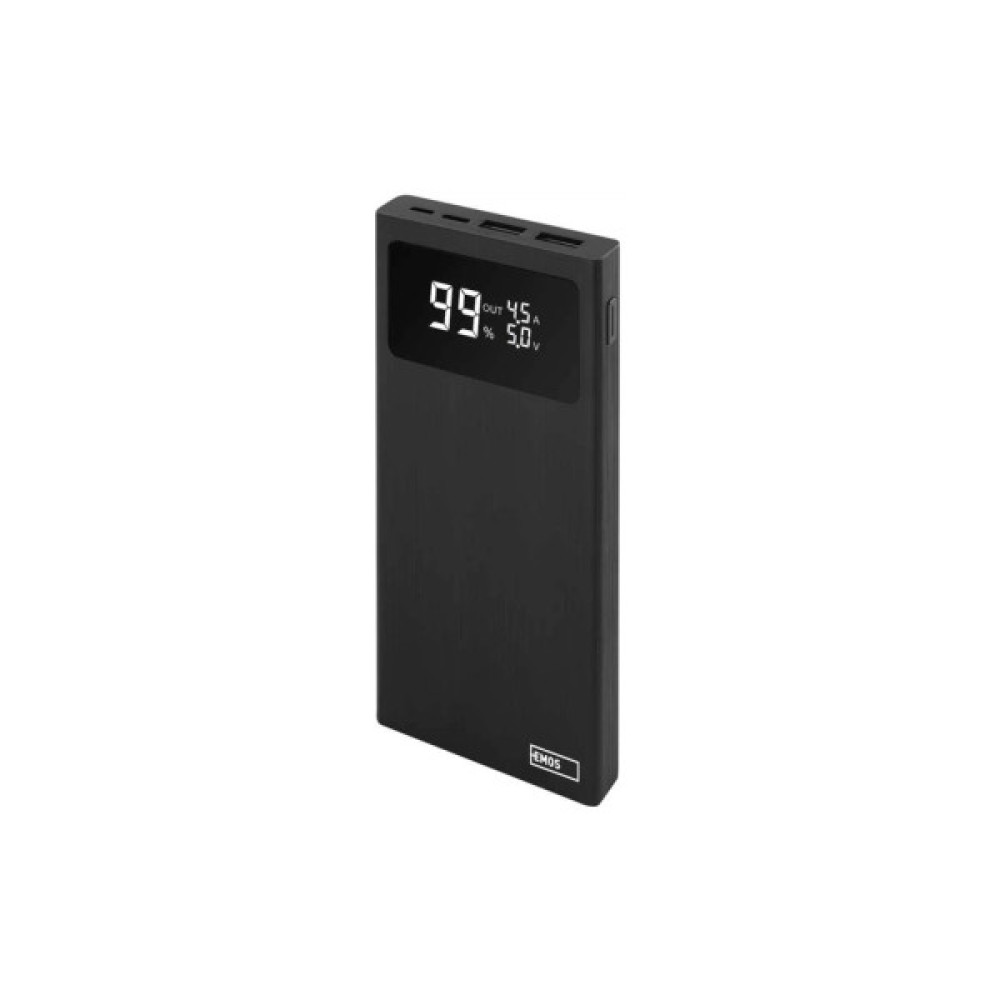 Батарея універсальна EMOS 10000mAh BETAQ 10, 22.5W, black (B0531B)