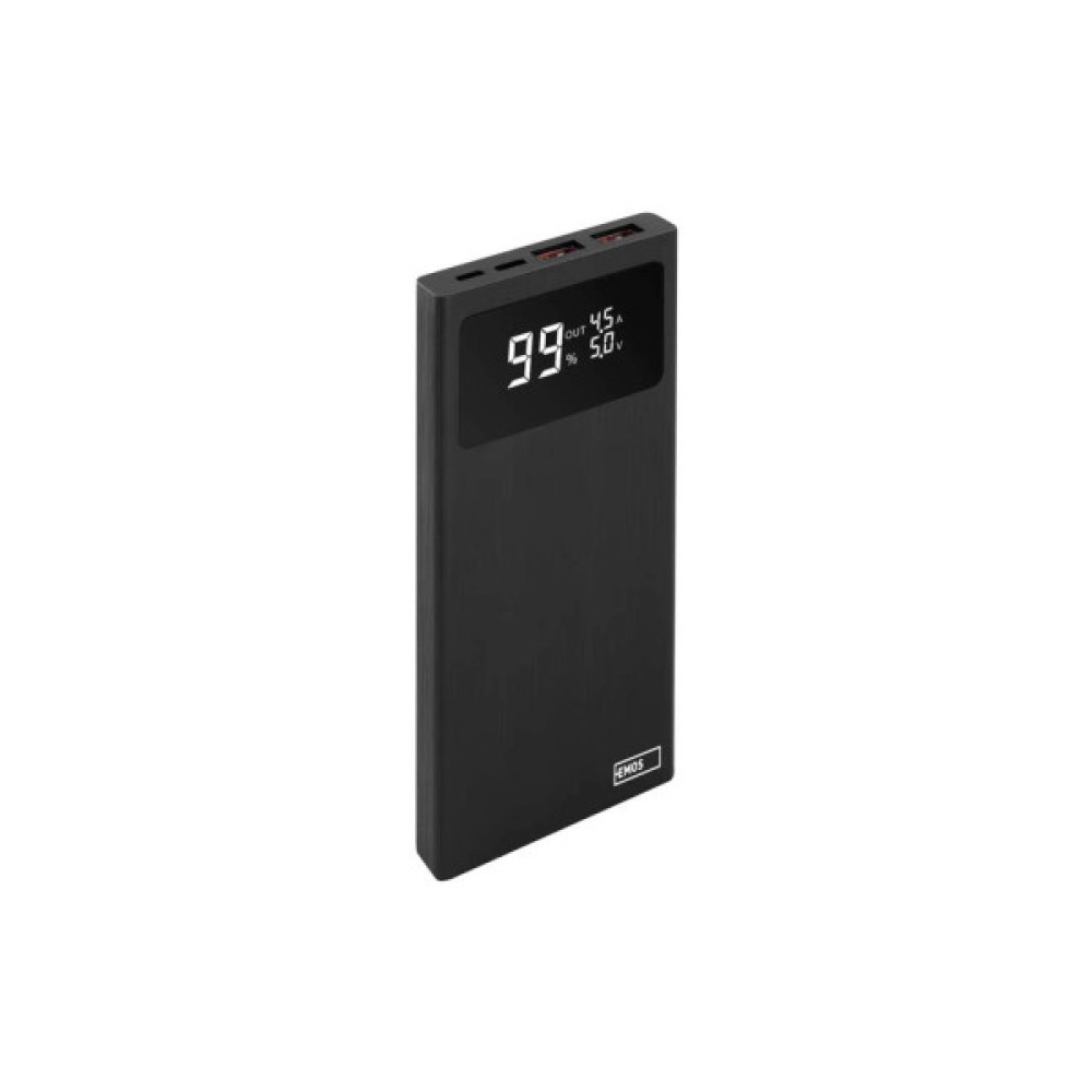 Батарея універсальна EMOS 10000mAh BETAQ 10, 22.5W, black (B0531B)