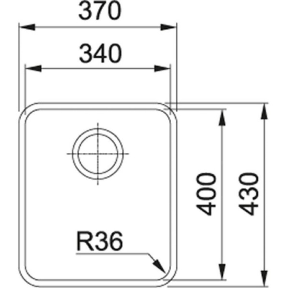 Мийка кухонна Franke Aton ANX 110-34 (122.0204.647)