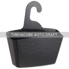 Кошик підвісний Ardesto Vigor 24x7x25.5см, поліпропілен, чорний
