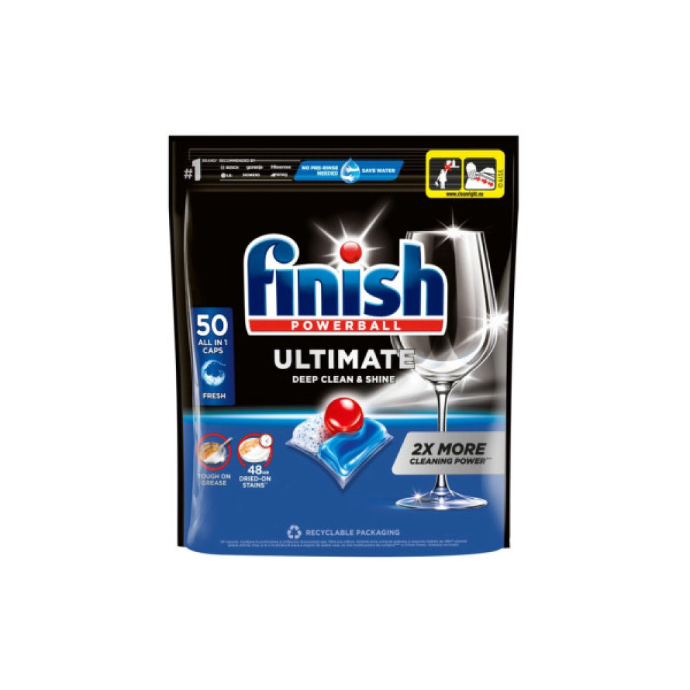 Таблетки для посудомийних машин Finish Ultimate All in 1 50 шт. (5908252002894)