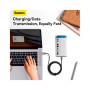 Дата кабель USB 2.0 AM to USB-C 1.5m 100W black Baseus (P10320102114-01) Дата кабель USB 2.0 AM to USB-C 1.5m 100W black Baseus (P10320102114-01)