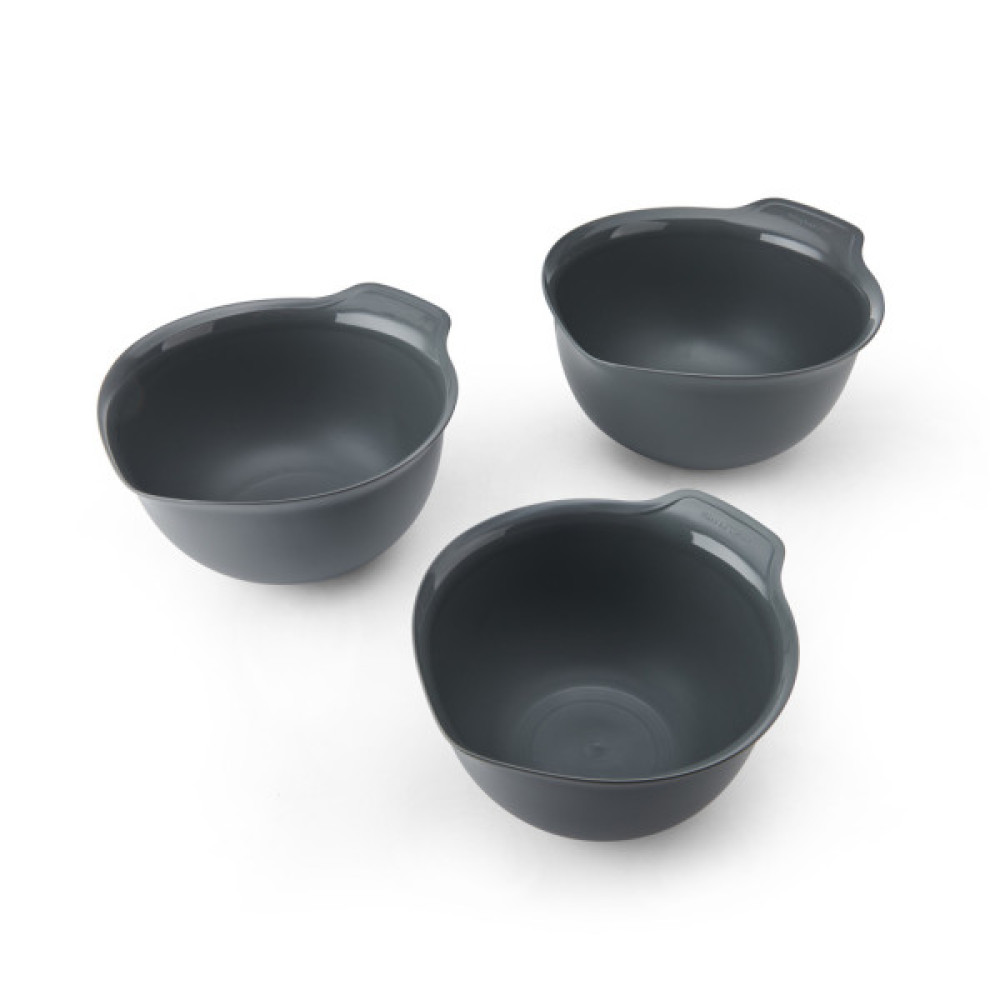 Миска KitchenAid Coreline, набір 3 шт, сірий (KQG175OSCGG)