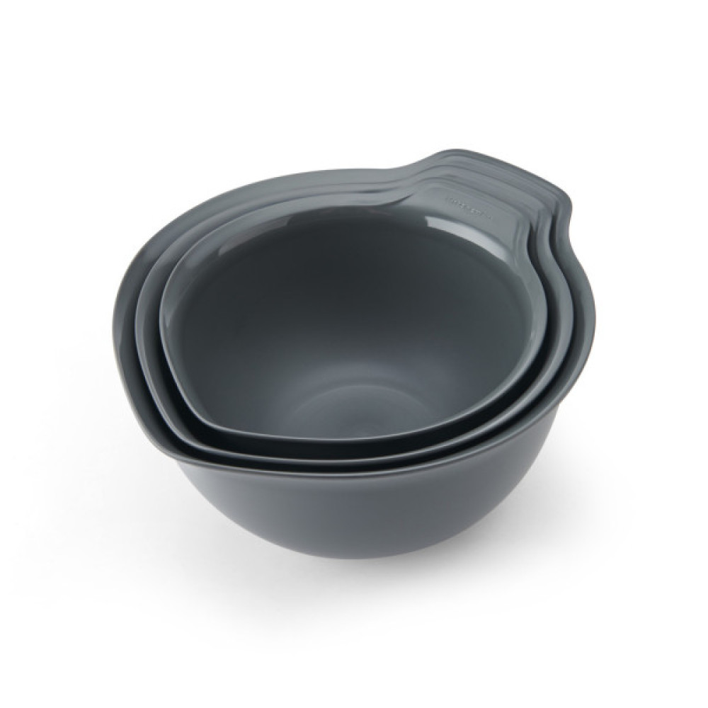 Миска KitchenAid Coreline, набір 3 шт, сірий (KQG175OSCGG)