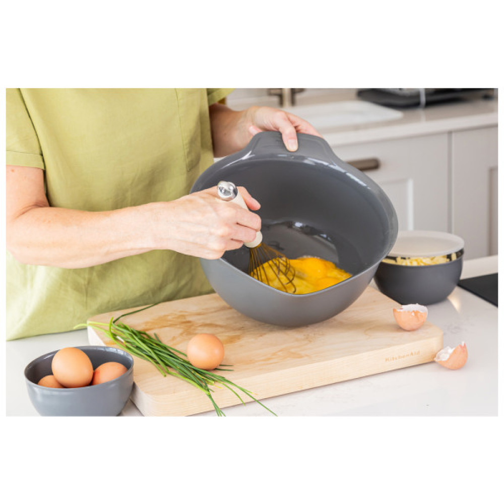 Миска KitchenAid Coreline, набір 3 шт, сірий (KQG175OSCGG)