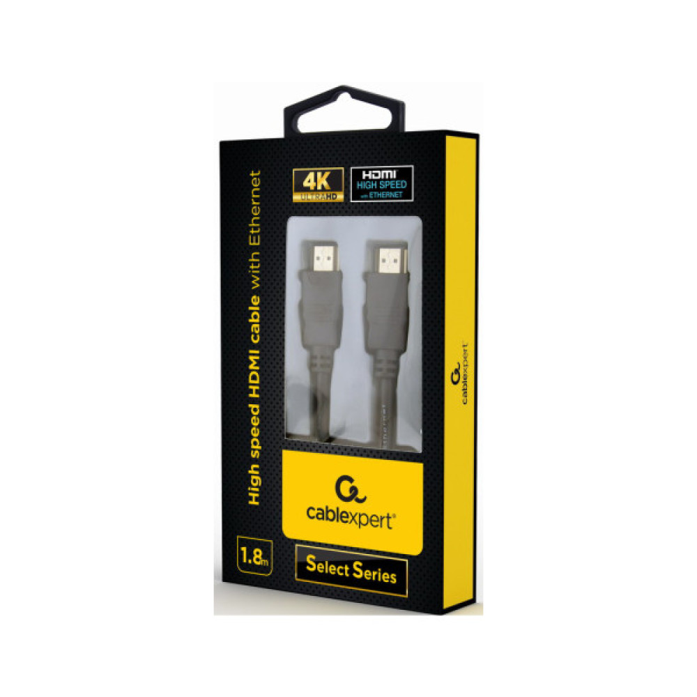 Кабель мультимедійний HDMI M to HDMI M 1.8m V2.0 Cablexpert (CC-HDMIL-1.8M)