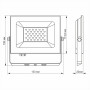 Прожектор TITANUM LED 30W 6000K TLF306 220V (TLF306)