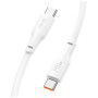 Дата кабель USB-C to USB-C 1.0m 240W TPE X93 white HOCO (6931474790736) Дата кабель USB-C to USB-C 1.0m 240W TPE X93 white HOCO (6931474790736)