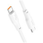 Дата кабель USB-C to USB-C 1.0m 240W TPE X93 white HOCO (6931474790736) Дата кабель USB-C to USB-C 1.0m 240W TPE X93 white HOCO (6931474790736)