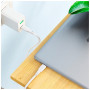 Дата кабель USB-C to USB-C 1.0m 240W TPE X93 white HOCO (6931474790736) Дата кабель USB-C to USB-C 1.0m 240W TPE X93 white HOCO (6931474790736)