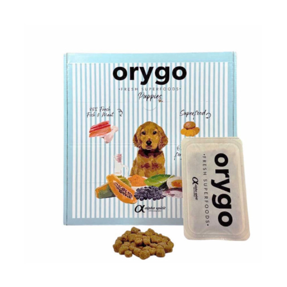 Напіввологий корм для собак Orygo Puppies (18х200 г) 3.6 кг (8436586312169)