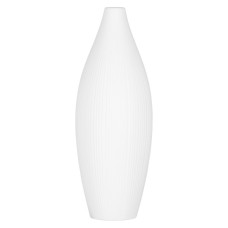 Ваза Ardesto Siena, 7х23см, порцеляна, білий (AR3806W)