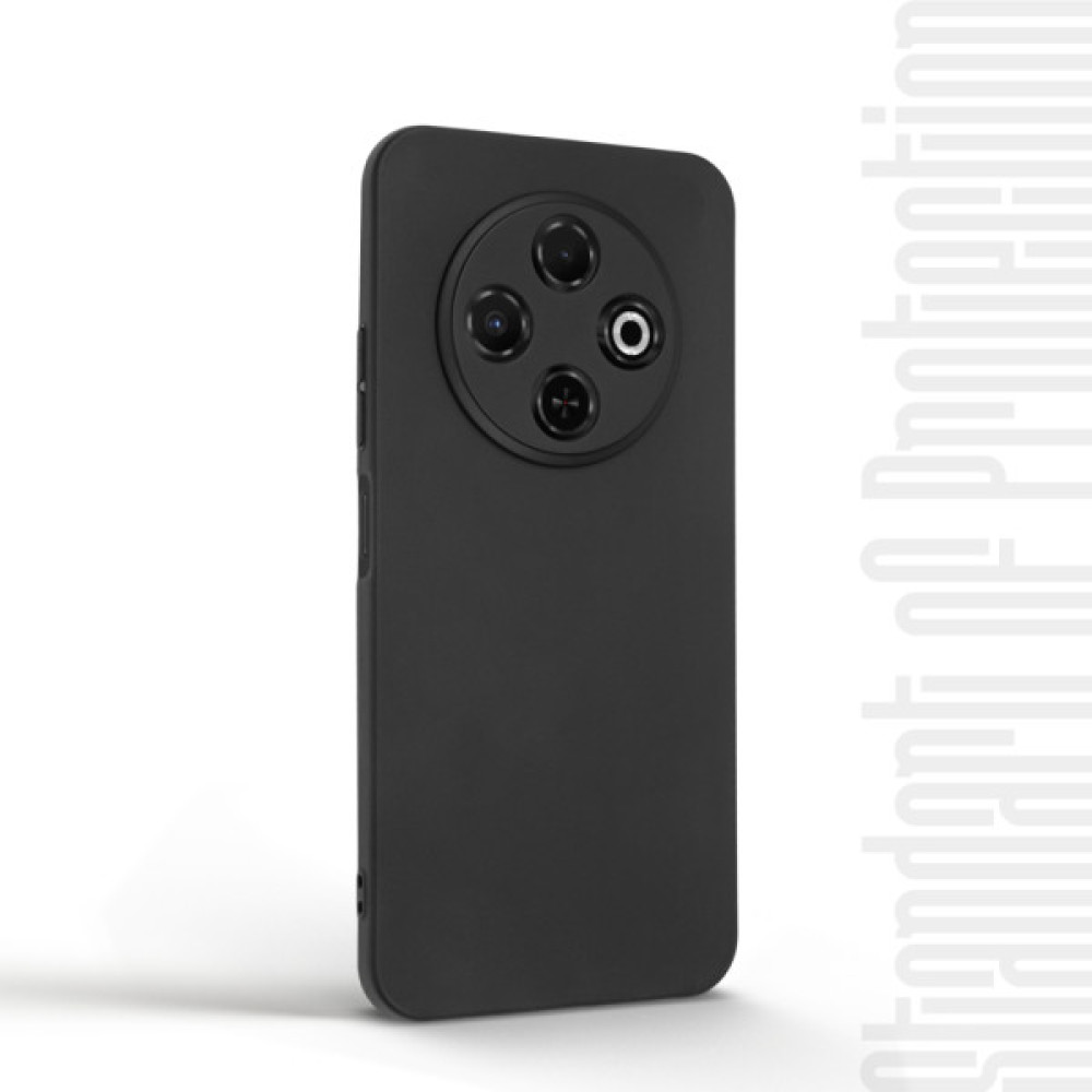 Чохол до мобільного телефона Armorstandart Matte Slim Fit Tecno Spark 30C 4G (kl5) Camera cover Black (ARM81197) Чохол до мобільного телефона Armorstandart Matte Slim Fit Tecno Spark 30C 4G (kl5) Camera cover Black (ARM81197)