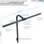 Настільна лампа OfficePro LED лампа на монітор SL210B (SL210B) Настільна лампа OfficePro LED лампа на монітор SL210B (SL210B)