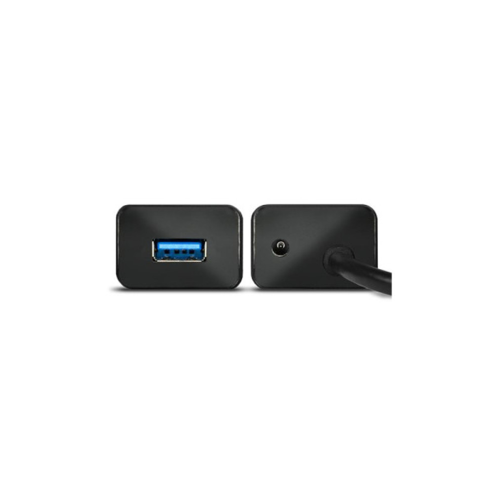 Концентратор AXAGON USB 3.1 to 7xUSB 3.0 + power adapter black (HUE-SA7BP)