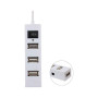Концентратор Voltronic USB 3.0 to 4xUSB white (YT-HUB4-W)