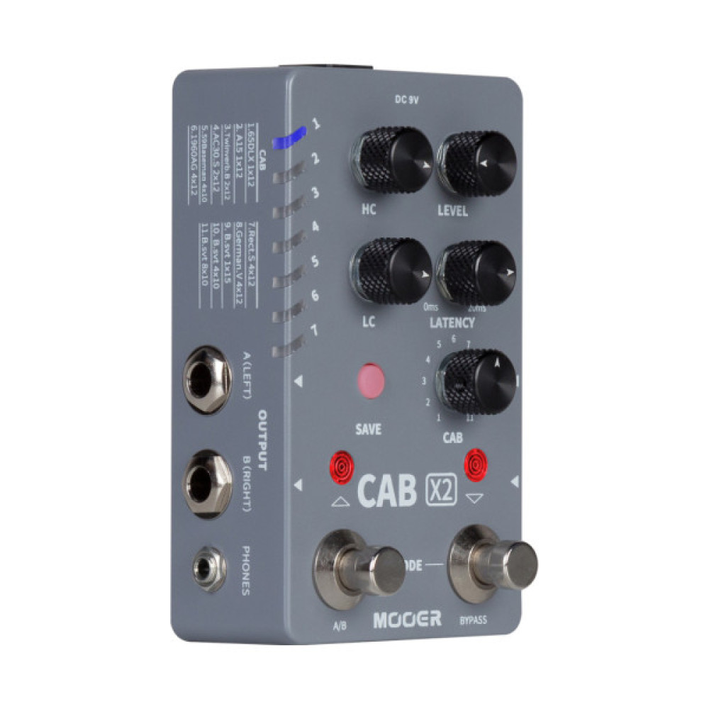Педаль ефектів Mooer Cab X2