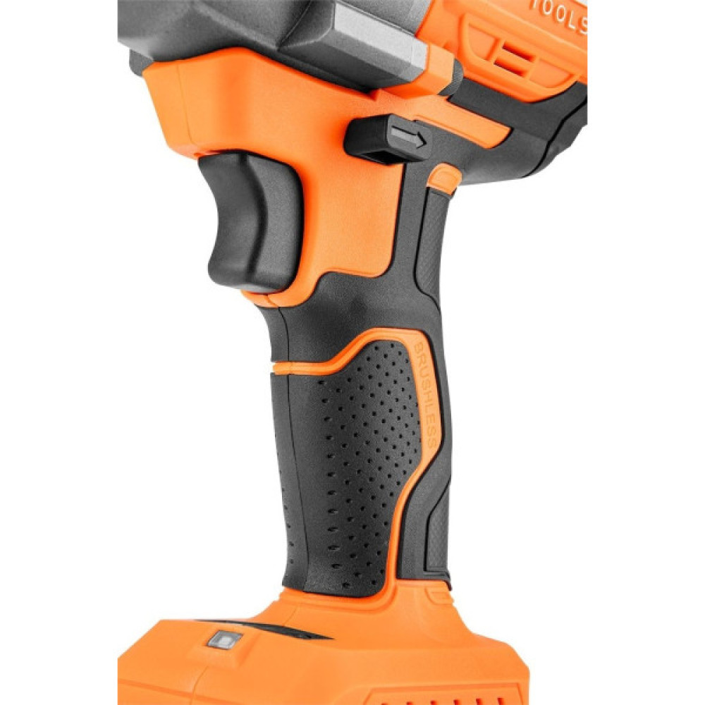 Гайковерт ударний Neo Tools Energy+ 18В безщітковий 2400об·хв 850Нм 1/2" 3 швидкості 1.8кг без АКБ та ЗП