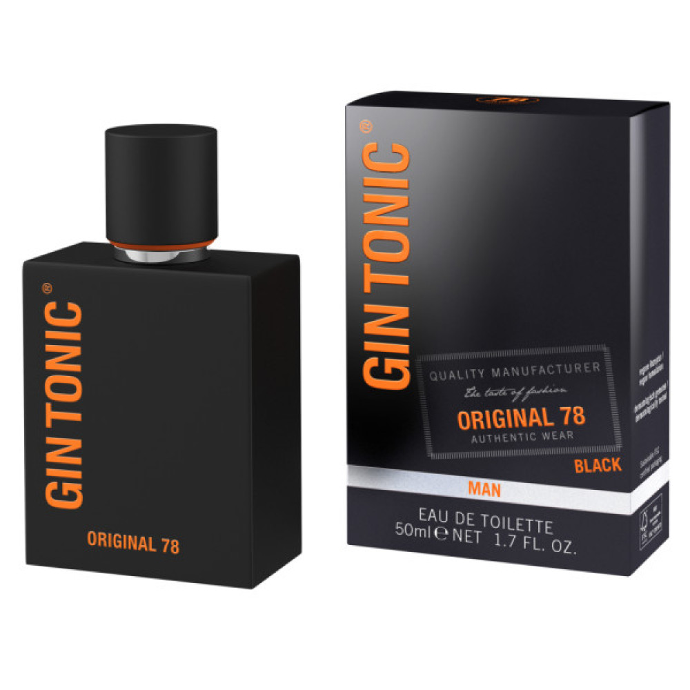Туалетна вода Gin Tonic Original 78 Black 50 мл (4051395582165)