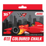 Крейда Yes кольорова Race legend 6 шт, JUMBO (400465) Крейда Yes кольорова Race legend 6 шт, JUMBO (400465)