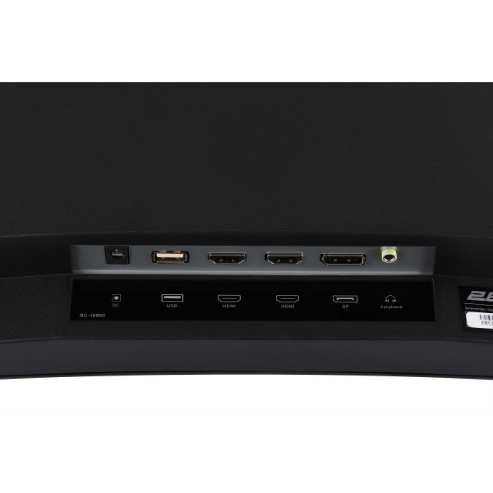 Монітор 2E GAMING 31.5" G3223B 2xHDMI, DP, VA, 2560x1440, 165Hz, 1ms, CURVED, FreeSync, HAS