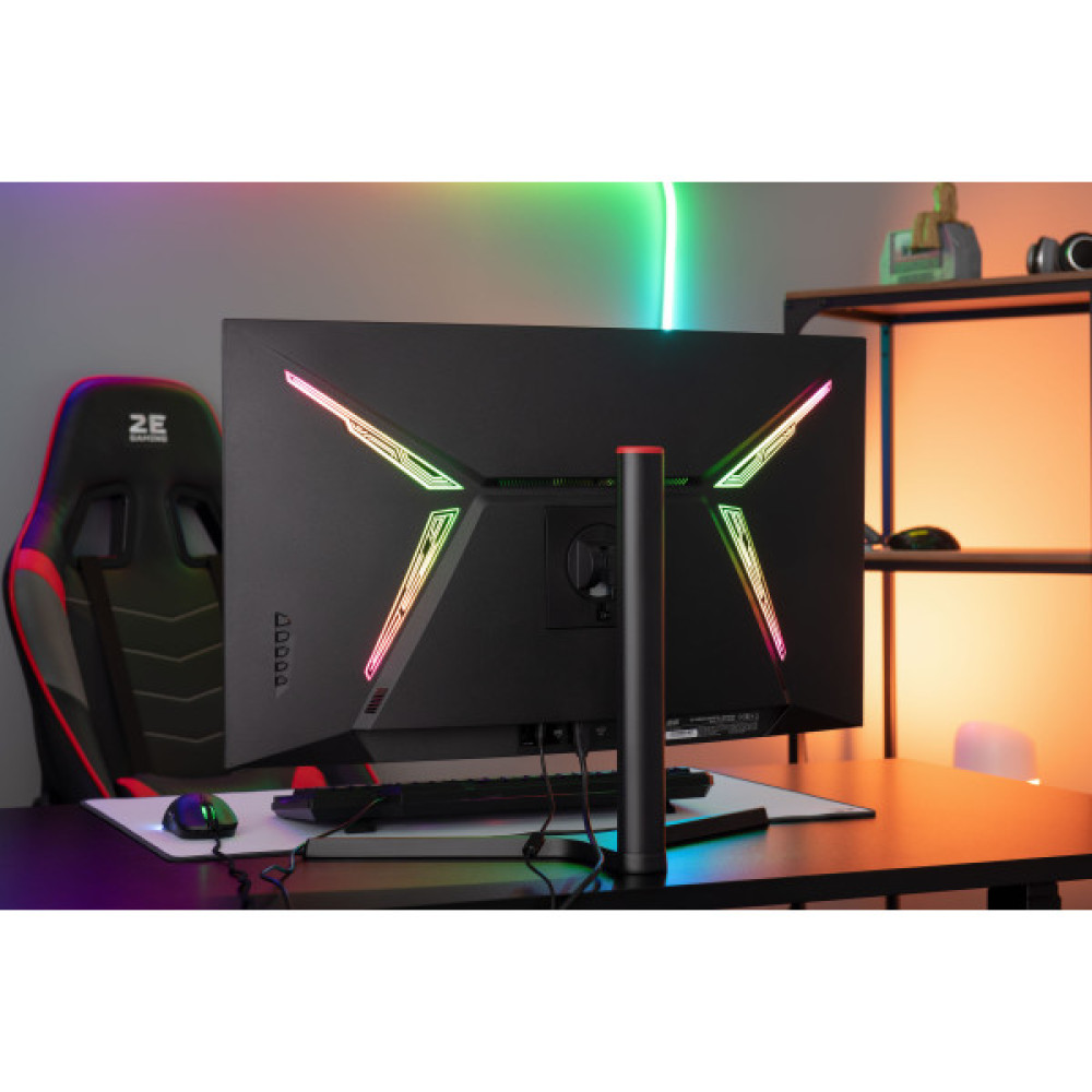 Монітор 2E GAMING 31.5" G3223B 2xHDMI, DP, VA, 2560x1440, 165Hz, 1ms, CURVED, FreeSync, HAS