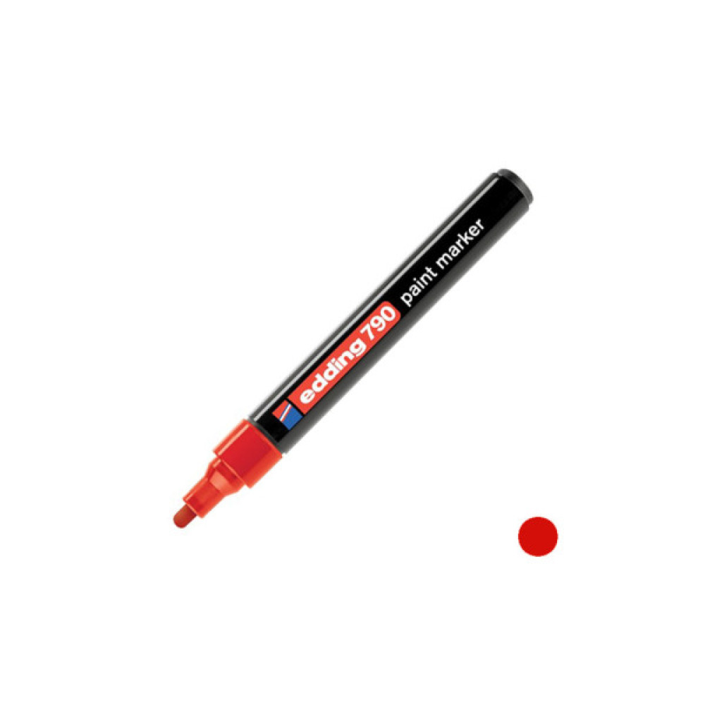 Маркер Edding для декоративних робіт Paint E-790 2-3 мм Червоний (e-790/02)