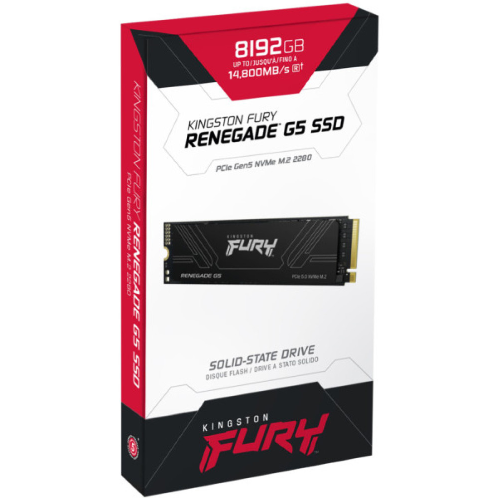 Накопичувач SSD M.2 2280 8TB FURY Renegade G5 Kingston (SFYR2D/8T1)