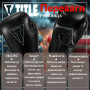 Боксерські рукавички Title Boxing Vegan Gloves Black 12 oz (VGFBG 12 oz BK/BK)