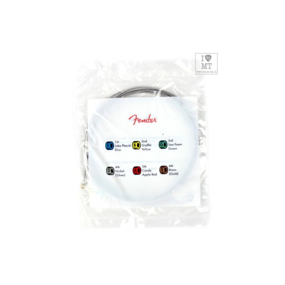 Струни для гітари Fender 350R Stainless Steel Guitar Strings (10-46) (A009896)