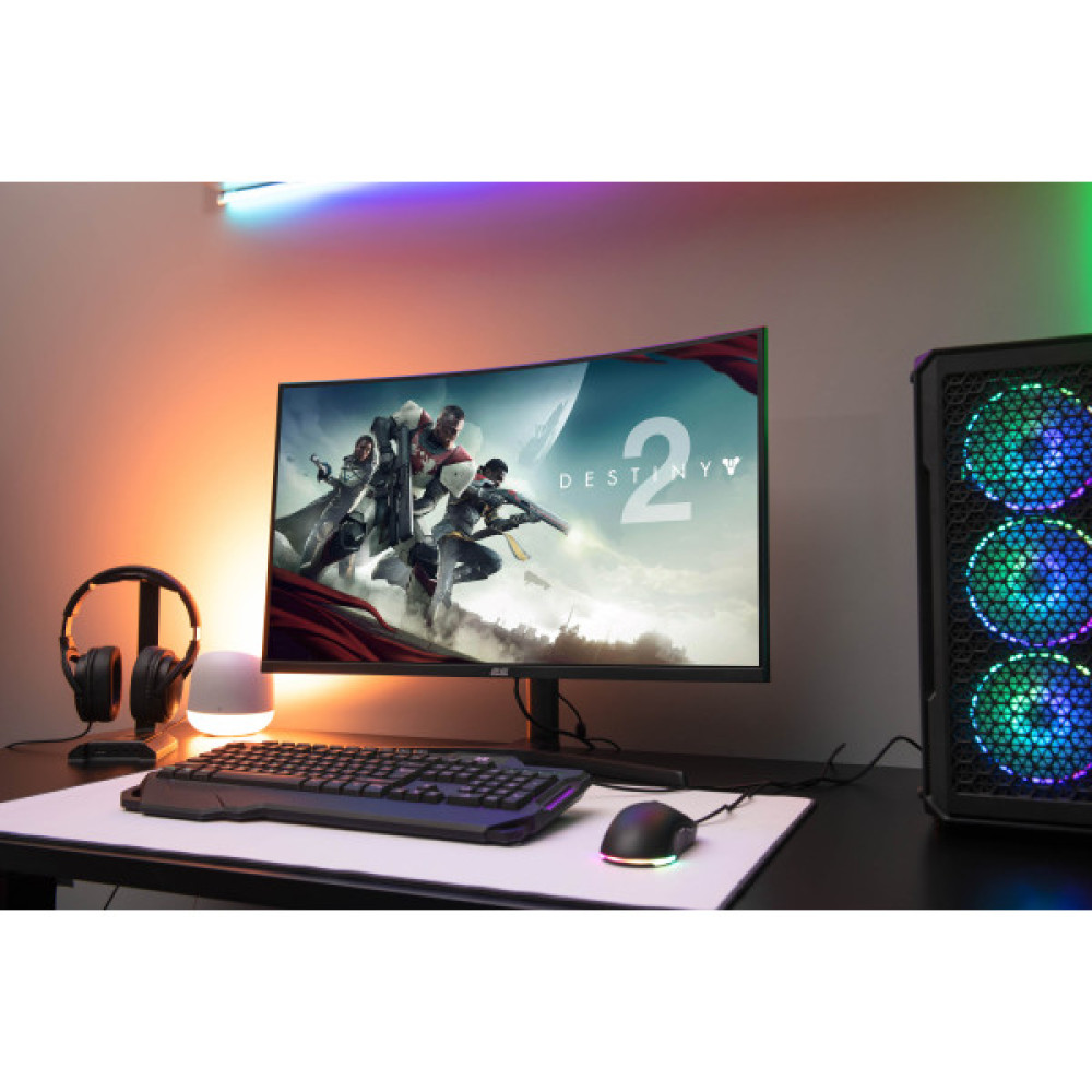 Монітор 2E GAMING 31.5" G3223B 2xHDMI, DP, MM, VA, 2560x1440, 165Hz, 1ms, CURVED, FreeSync, HAS
