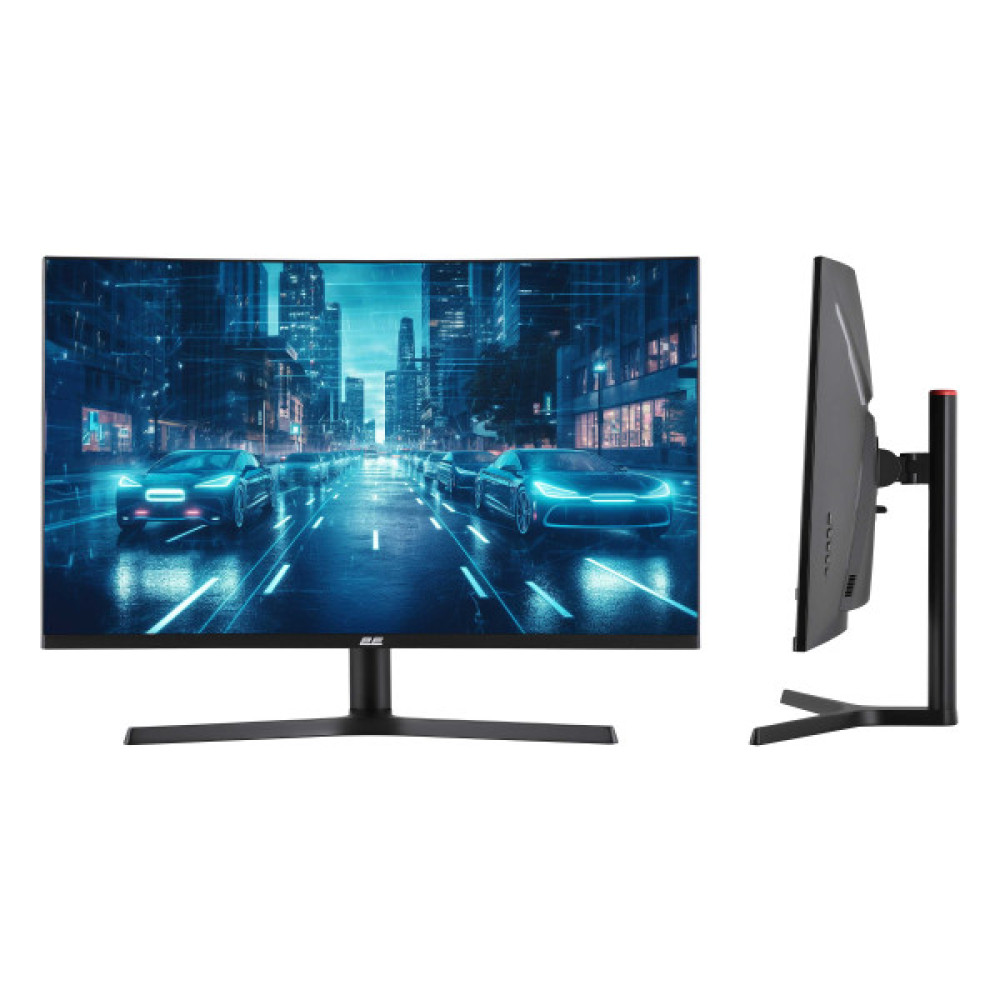Монітор 2E GAMING 31.5" G3223B 2xHDMI, DP, MM, VA, 2560x1440, 165Hz, 1ms, CURVED, FreeSync, HAS