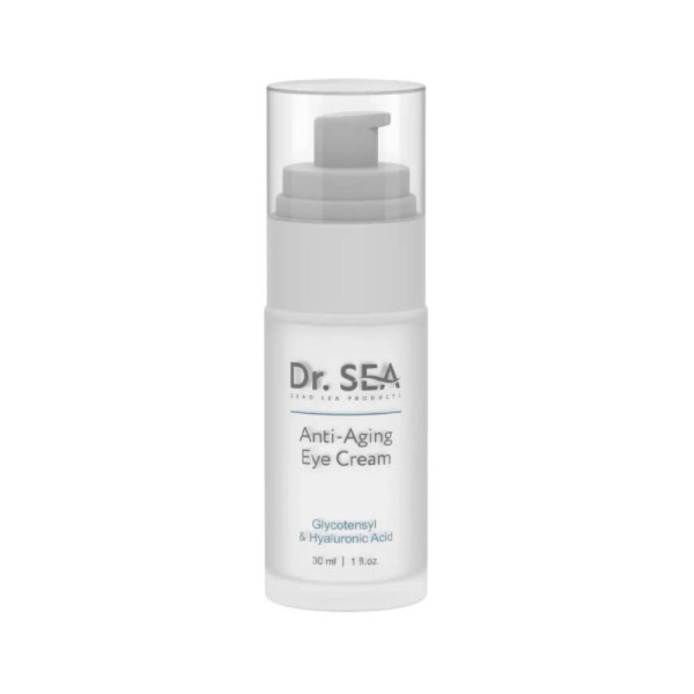 Крем для шкіри навколо очей Dr. Sea Anti-Aging Eye Cream З комплексом Glycotensyl та гіалуроновою кислотою 30 мл (7293720020769)