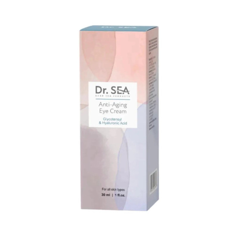 Крем для шкіри навколо очей Dr. Sea Anti-Aging Eye Cream З комплексом Glycotensyl та гіалуроновою кислотою 30 мл (7293720020769)