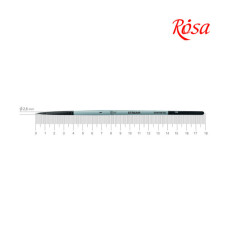 Пензлик для малювання Rosa Синтетика кругла, STREAM 132, № 1 (4823098517238)