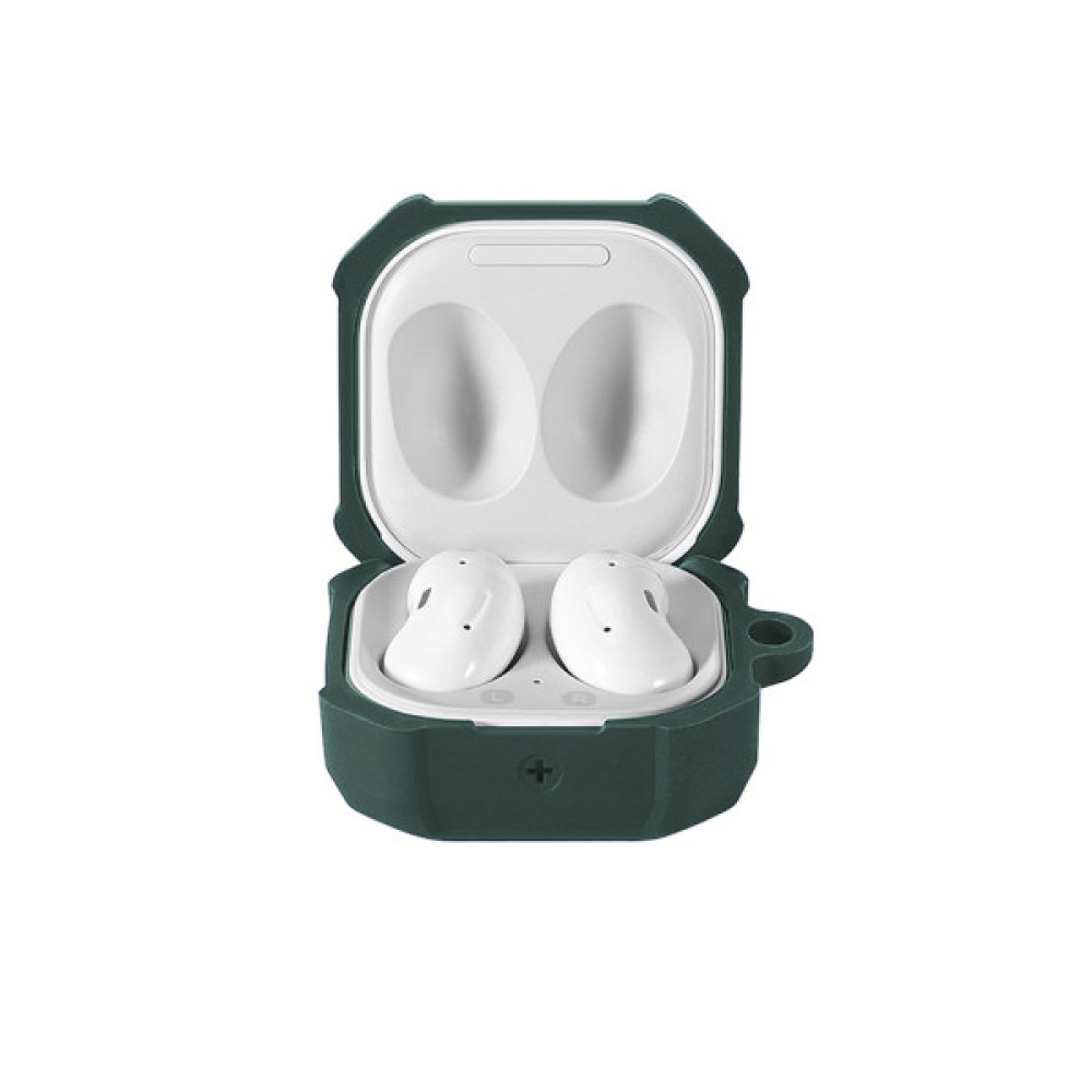 Чохол для навушників BeCover Protective TPU для Samsung Galaxy Buds 2/Buds 2 Pro/Buds Live/Buds Pro Dark Green (709565)