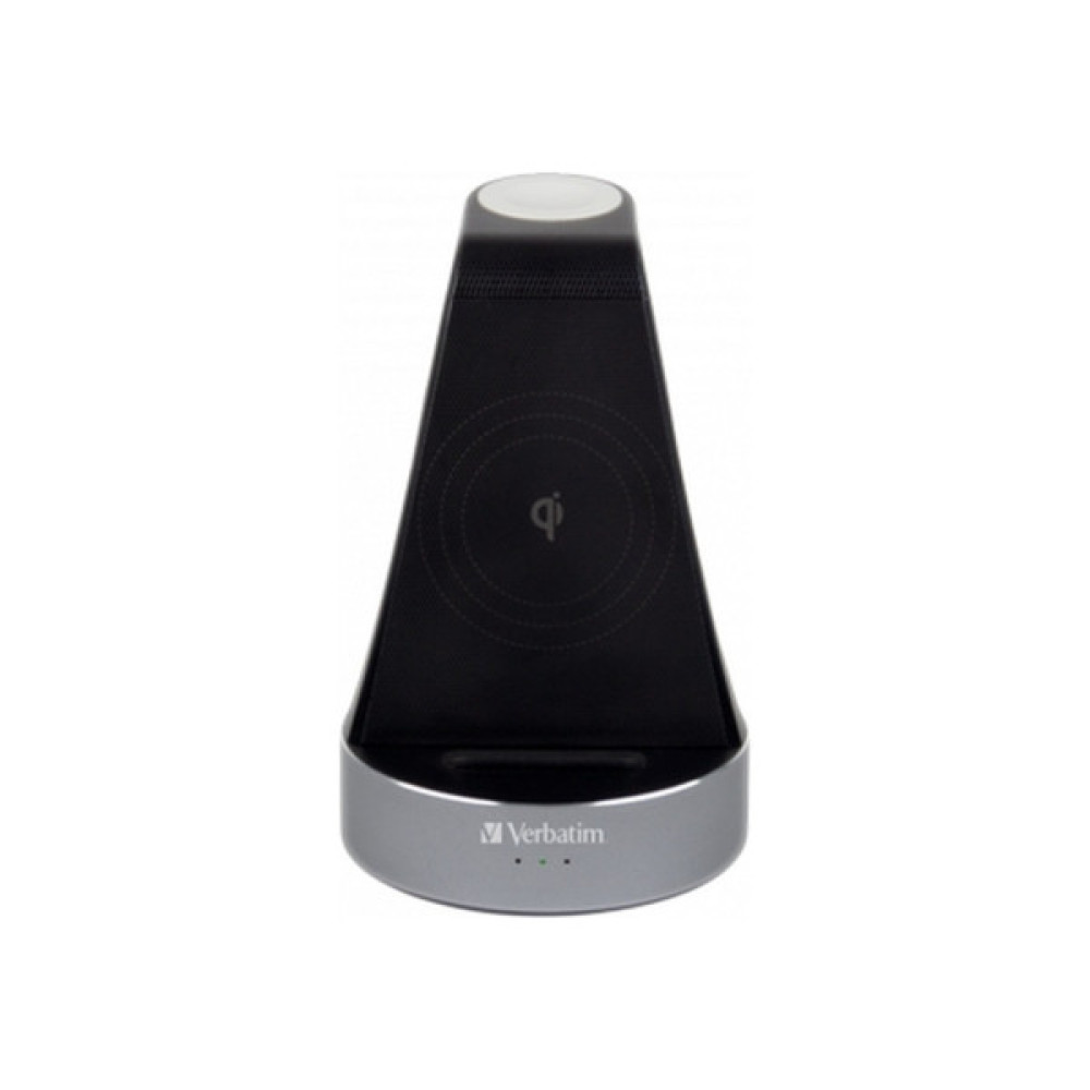 Зарядний пристрій Verbatim 2in1 Apple Watch and iPhone Charging Stand (49555)