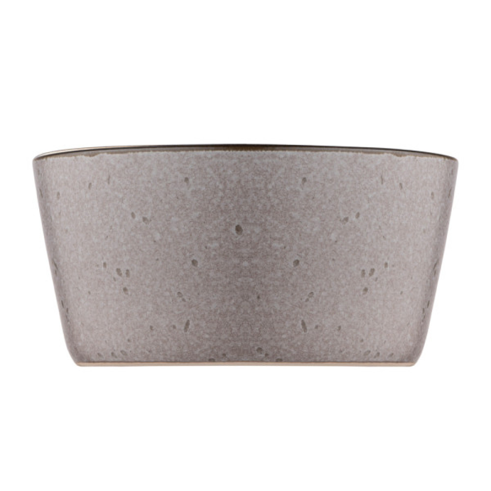 Салатник Ardesto Fasano 700мл, 15.1см, кераміка, сіро-коричневий (AR0415GB)