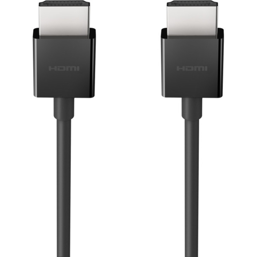Кабель HDMI (M/M) Belkin 2м, 2.1, High Speed Ethernet, чорний