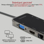Концентратор Promate USB-C 11-in-1 Promate primehub-pro.grey (primehub-pro.grey) Концентратор Promate USB-C 11-in-1 Promate primehub-pro.grey (primehub-pro.grey)