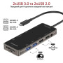 Концентратор Promate USB-C 11-in-1 Promate primehub-pro.grey (primehub-pro.grey) Концентратор Promate USB-C 11-in-1 Promate primehub-pro.grey (primehub-pro.grey)