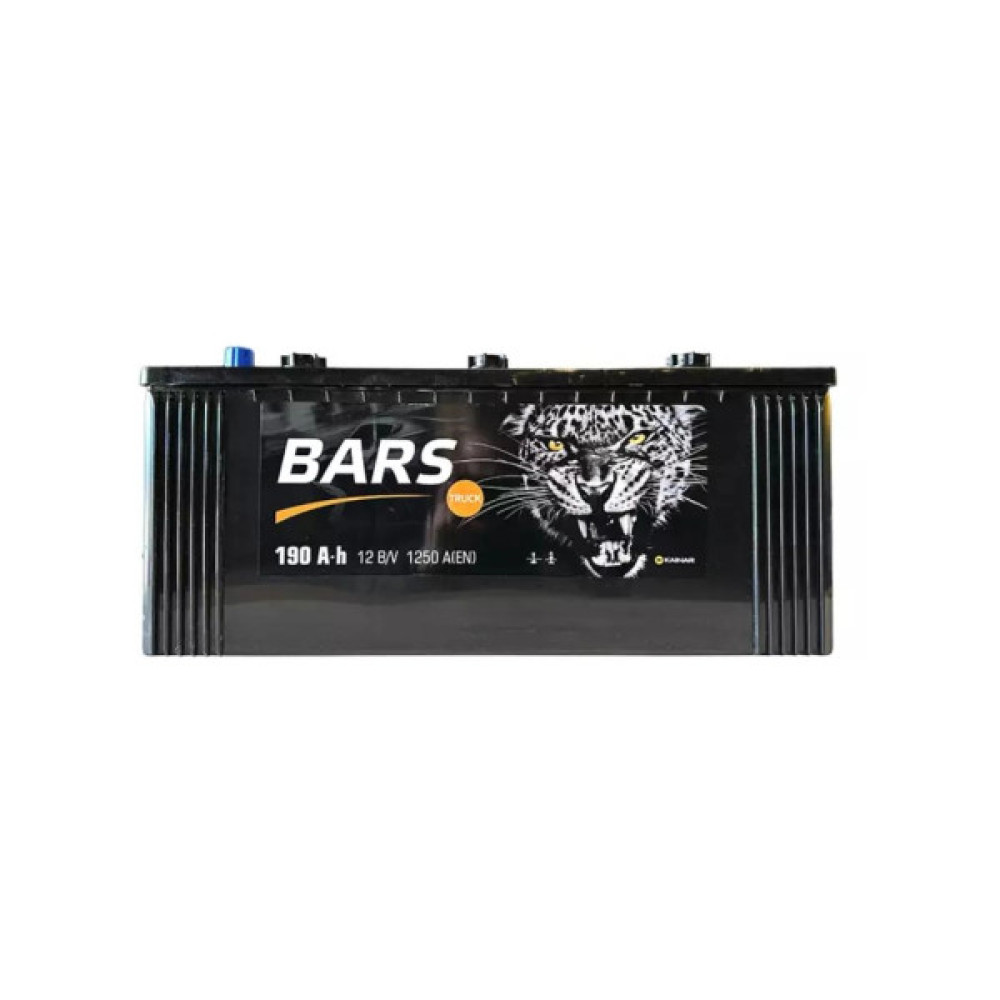 Акумулятор автомобільний Bars 190Ah бокова(+/-) (1250EN)