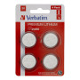 Батарейка Verbatim CR 2450 Lithium 3V * 4 (49535) Батарейка Verbatim CR 2450 Lithium 3V * 4 (49535)