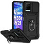 Чохол до мобільного телефона BeCover Military Vivo Y33s / Y21 Black (708834) Чохол до мобільного телефона BeCover Military Vivo Y33s / Y21 Black (708834)