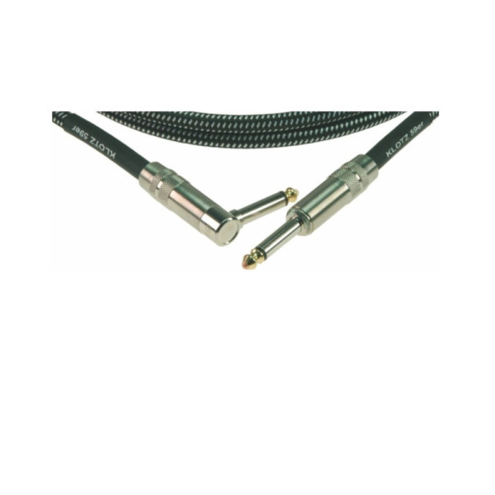 Інструментальний кабель Klotz 59 Vintage Pro Guitar Cable Angled 6 m (228235)