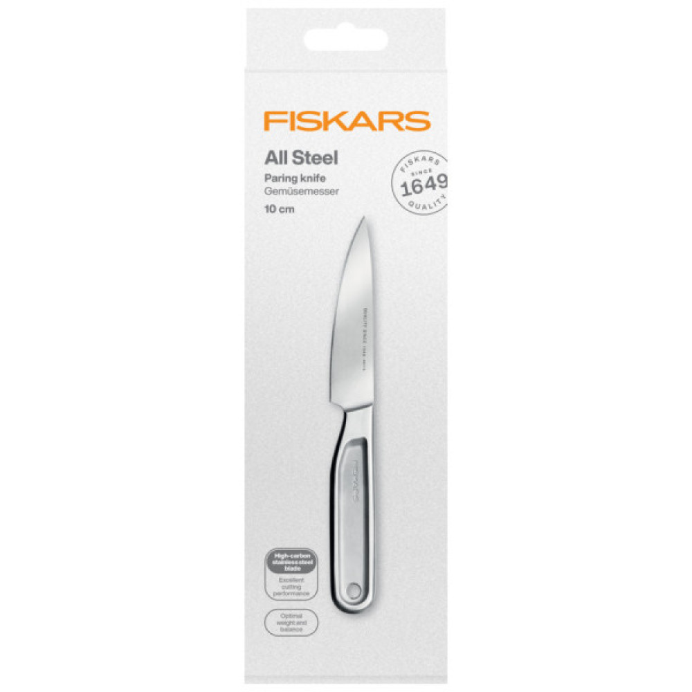 Кухонний ніж Fiskars All Steel для коренеплодів 10 см (1062887)