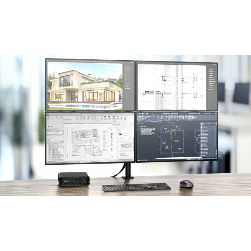 Робоча станція HP Z2 Mini G1i, Intel U7-265, 16GB, F512GB, NVD A400-4, WiFi, Win11P