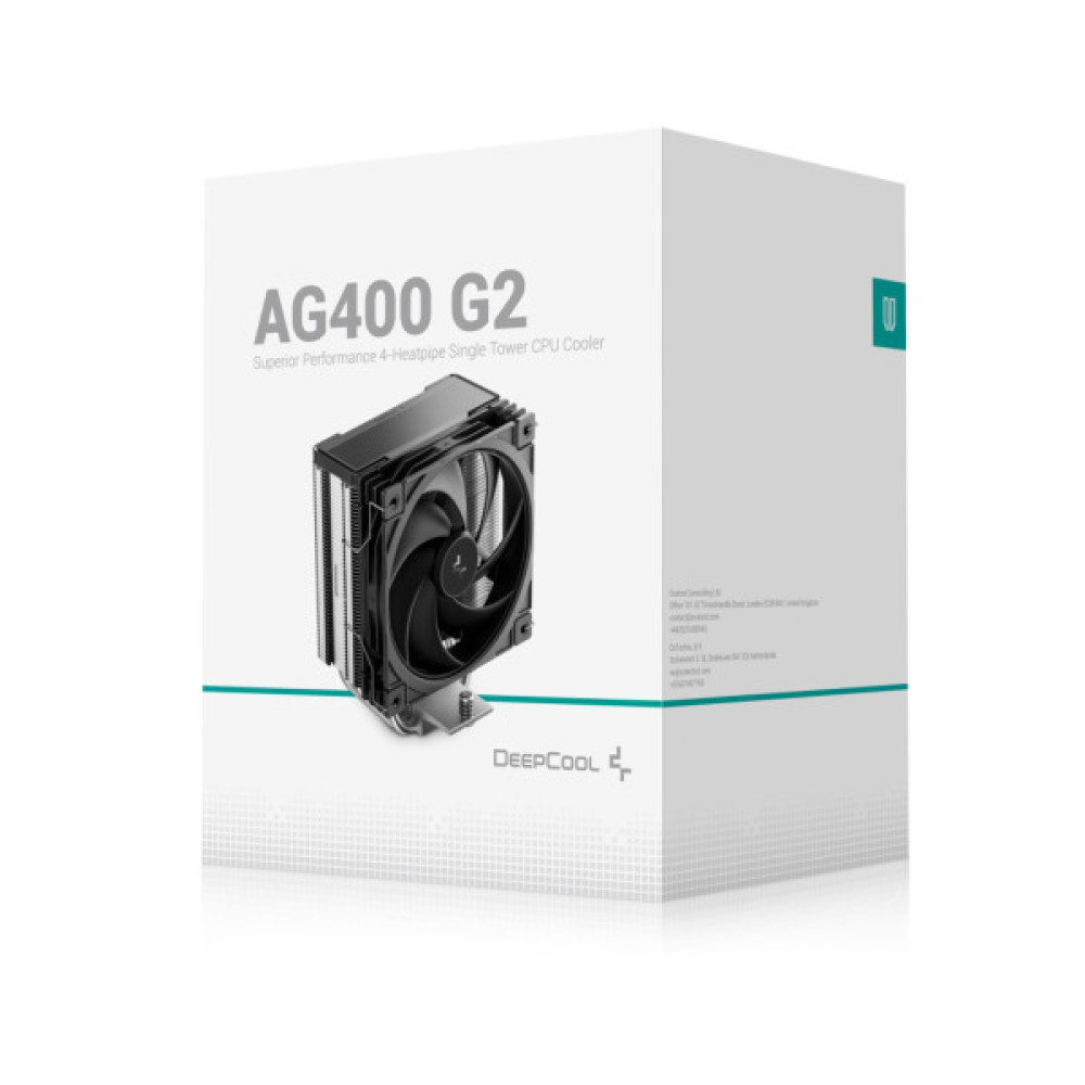Кулер до процесора Deepcool AG400 G2 (R-AG400-BKNPMG2-G)