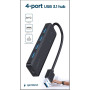 Концентратор Gembird 4 ports USB 3.1,USB-A, USB-C PD (UHB-U3P4P-02) Концентратор Gembird 4 ports USB 3.1,USB-A, USB-C PD (UHB-U3P4P-02)